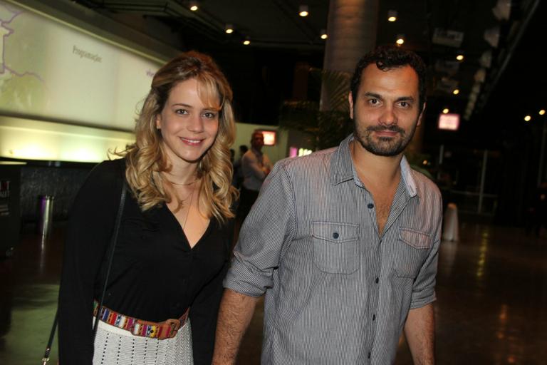 Leandra Leal e o namorado Alê Youssef