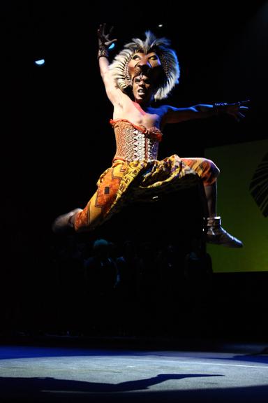 Veja fotos da coletiva do musical 'O Rei Leão', com a presença de Gilberto Gil