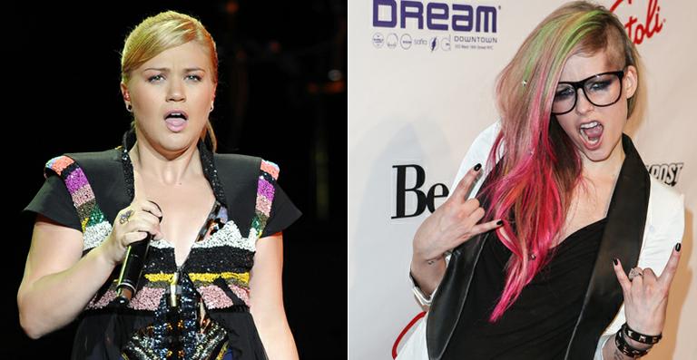 Em sua fase rebelde, Avril Lavigne empurrou Kelly Clarkson gratuitamente no palco do VMA 2002. Ninguém nunca entendeu o motivo da desavença, mas neste ano Avril elogiou a voz de Kelly no Twitter 