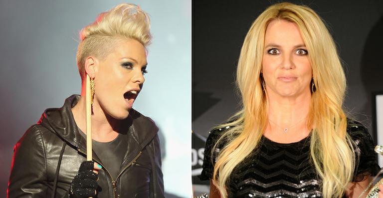 Pink criticou o uso frequente de playback feito por Britney Spears. Para amenizar, ela comentou: 'Não tenho nada contra Britney porque eu realmente gosto muito dela, mas eu nunca iria a um show dublado'