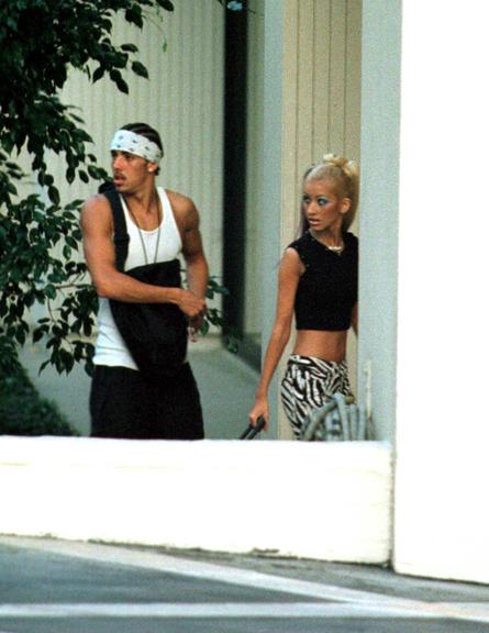 Depois que o namoro acabou, Christina Aguilera revelou que Jorge Santos foi sua primeira grande paixão