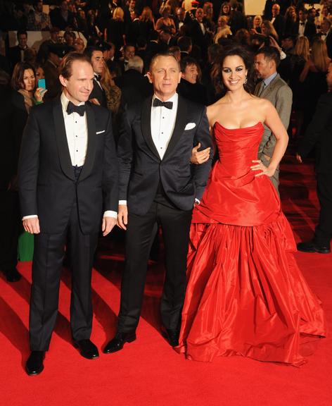 Daniel Craig, Ralph Fiennes e Berenice Marlohe