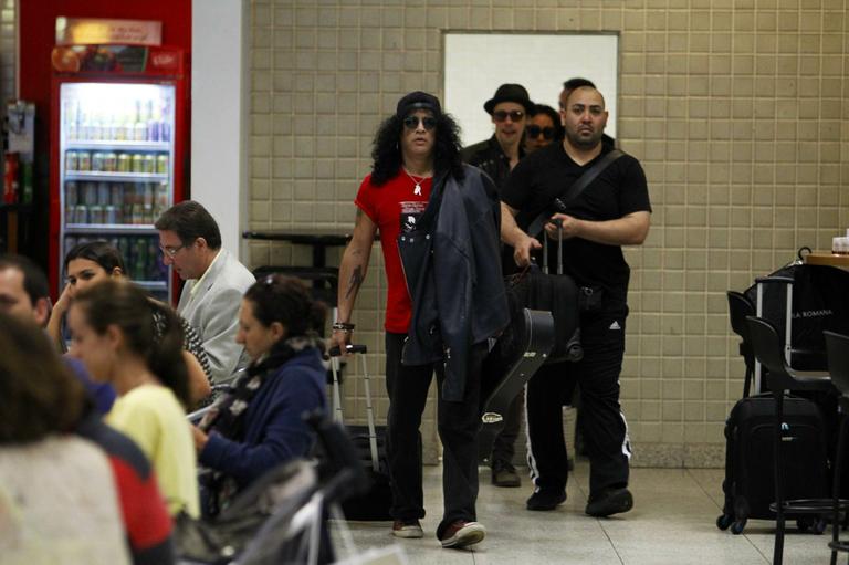 Slash no Aeroporto Santos Dumont, no Rio de Janeiro, neste sábado, 3