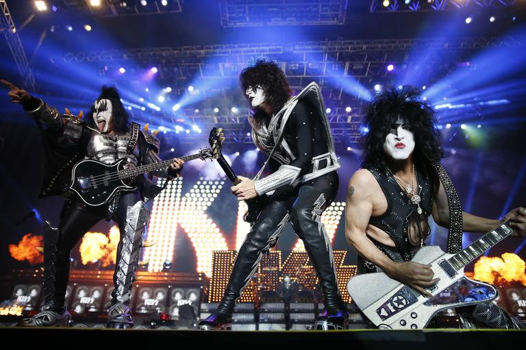 Depois de se apresentar em São Paulo, Kiss agita o Rio de Janeiro