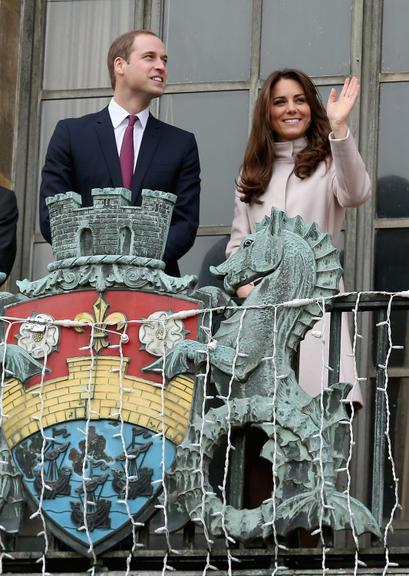Kate Middleton e Príncipe William em Cambridge