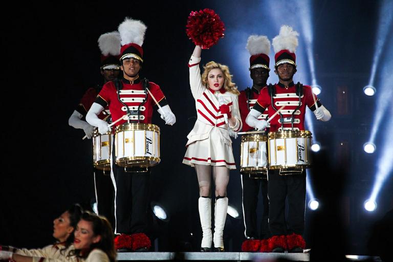 Madonna apresenta a turnê MDNA no estádio do Morumbi, em São Paulo