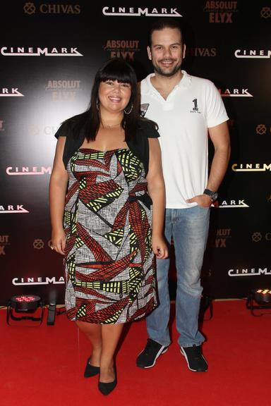 Fabiana Karla com o marido Bruno Muniz