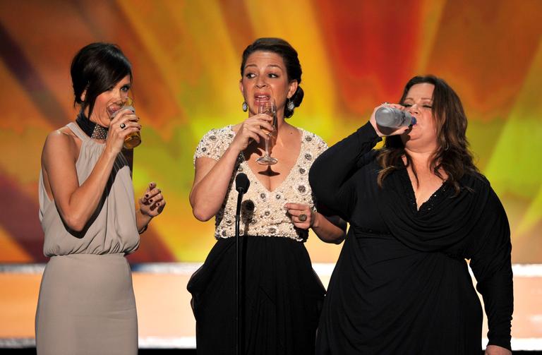 Kristen Wiig, Maya Rudolph e Melissa McCarthy colheram os frutos pelo sucesso de 'Missão Madrinha de Casamento' no Screen Actors Guild Awards