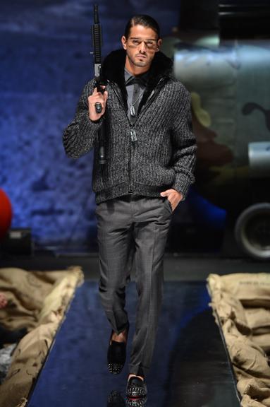 Grife Philipp Plein na Semana de Moda Masculina de Milão
