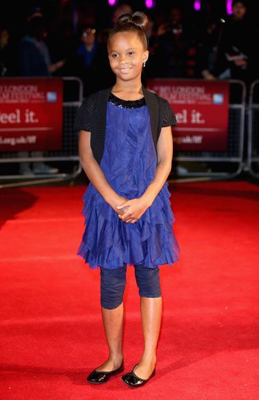 Quvenzhané Wallis, indicada a Melhor Atriz no Oscar 2013 com apenas 9 anos de idade