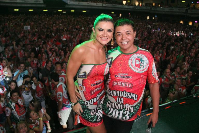 Mirella Santos e David Brazil