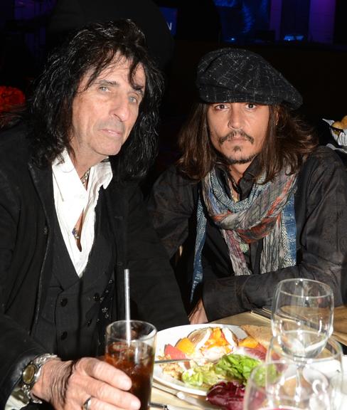 Alice Cooper e Johnny Depp