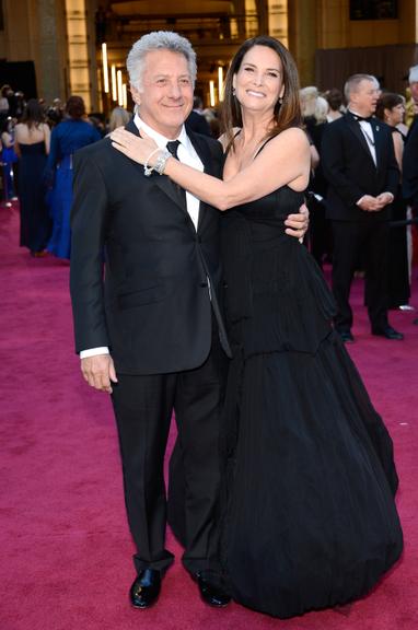 Dustin Hoffman e a esposa, Lisa Hoffman