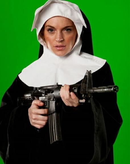 Lindsay Lohan para divulgar 'Machete'
