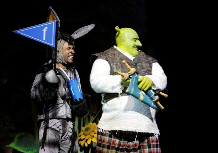 Cenas de 'Shrek - O Musical'