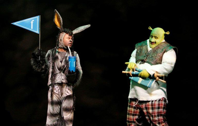 Cenas de 'Shrek - O Musical'