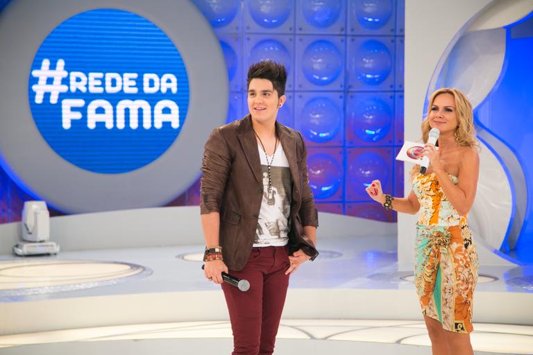 Luan Santana e Eliana: nos bastidores do programa