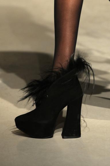 Os sapatos da Semana de Moda de Paris