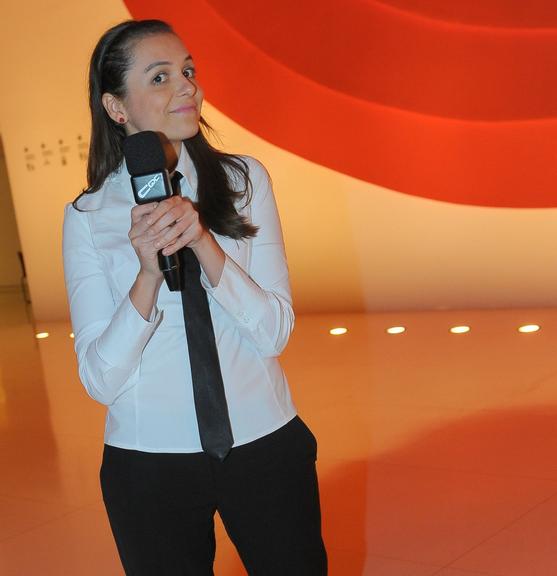 Monica Iozzi em show de Gilberto Gil