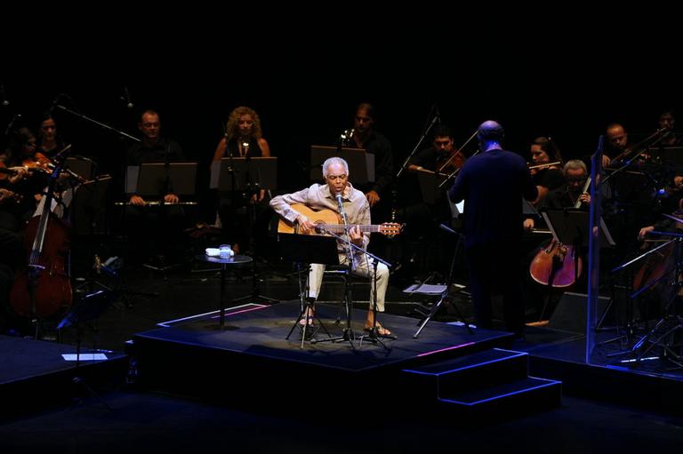 Gilberto Gil se apresenta em São Paulo