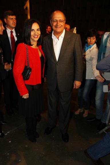 Lu e Geraldo Alckmin