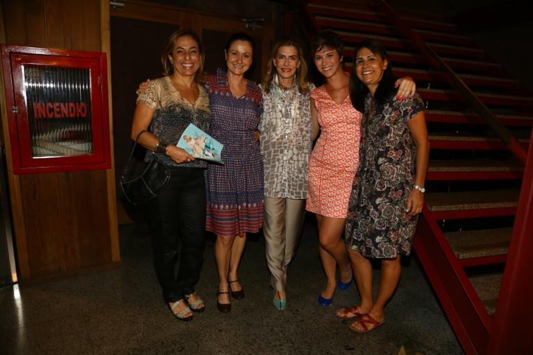 Cissa Guimarães, Zezé Polessa, Maitê Proença, Dani Moreno e Clarisse Derzié Luz