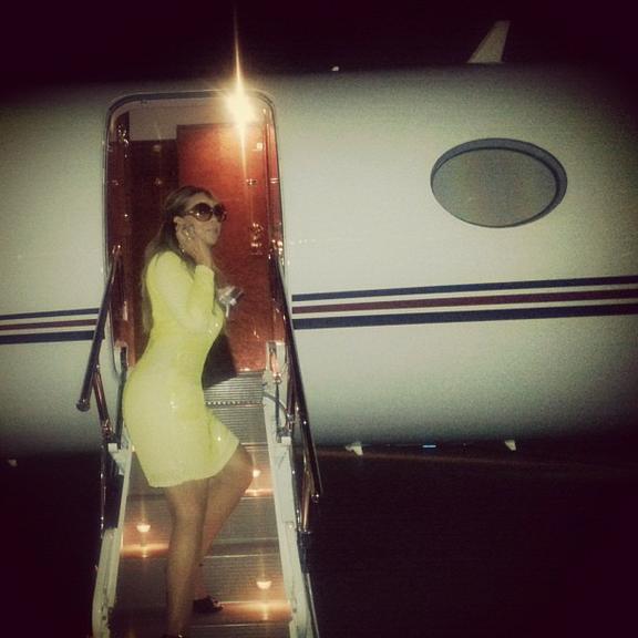 Mariah Carey posta fotos de viagem em família
