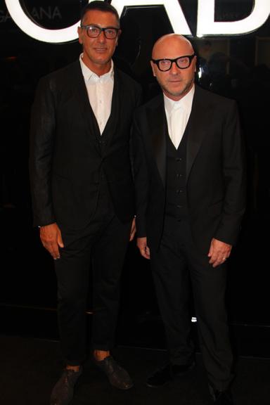 Domenico Dolce e Stefano Gabbana inauguram primeira loja no Brasil