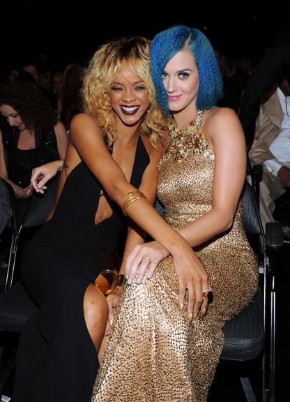 Os momentos de Katy Perry e Rihanna