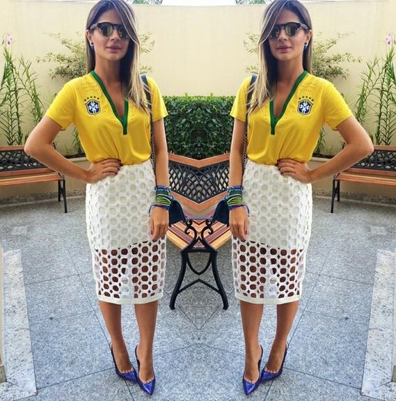 Torcida fashion da Seleção Brasileira