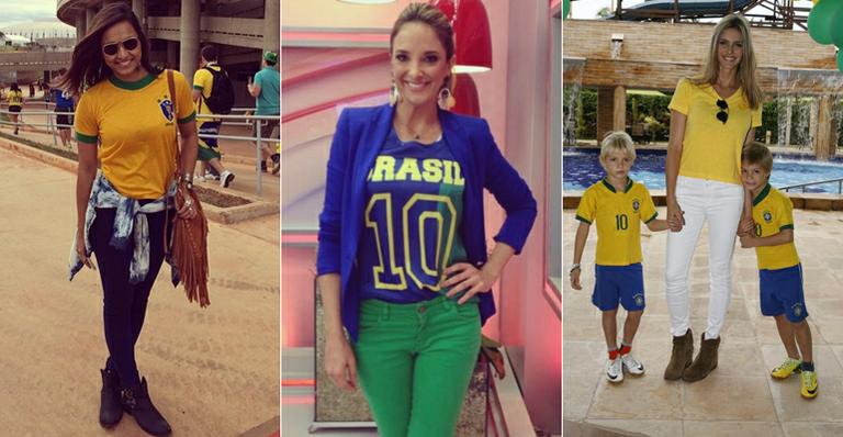 Torcida Fashion: copie os looks das famosas para torcer pela Seleção Brasileira
