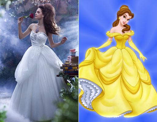 Branca de neve e mais princesas da Disney inspiram coleção de vestidos de noiva