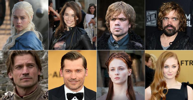 Veja como são os atores da série 'Game of Thrones' 