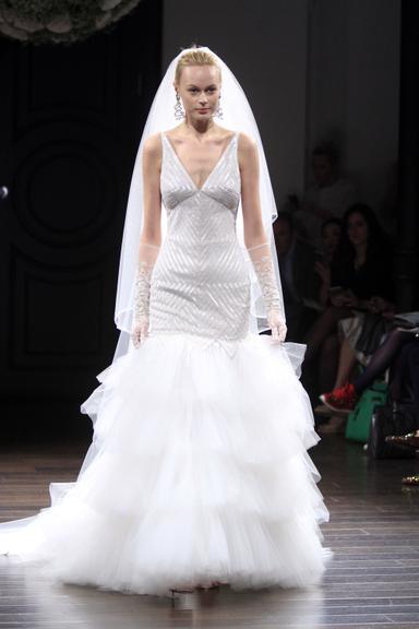 Inspire-se em 15 vestidos de noiva da 'Bridal Fashion Week'