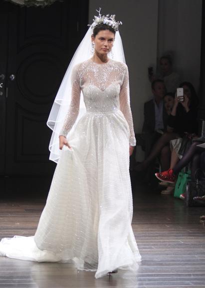 Inspire-se em 15 vestidos de noiva da 'Bridal Fashion Week'