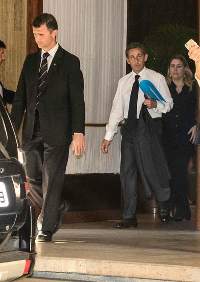 Nicolas Sarkozy em São Paulo