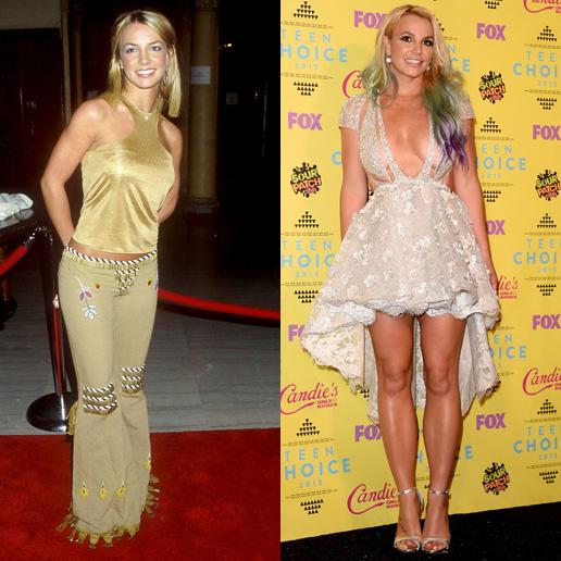 Veja como os famosos se vestiam nos anos 2000 e agora!