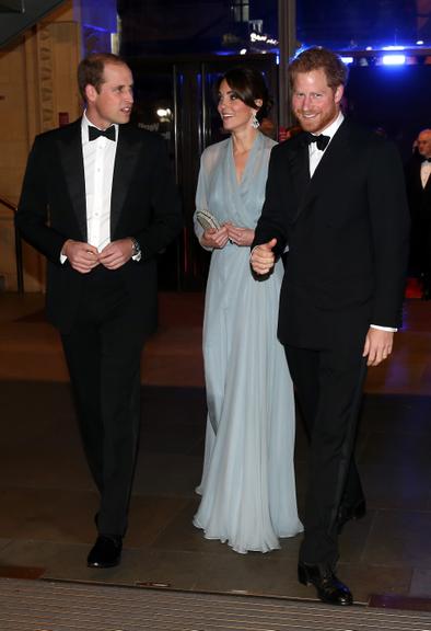 Família real na estreia de '007'