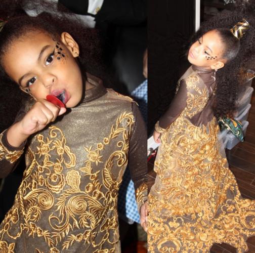 Beyoncé mostra fantasias da filha, Bue Ivy, no Halloween