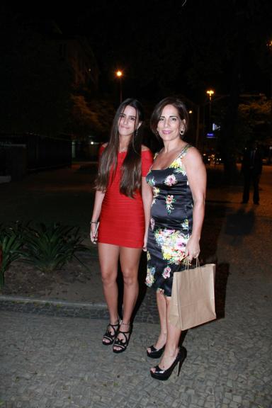 Glória Pires e Ana Morais na festa de Piny Montoro no Rio