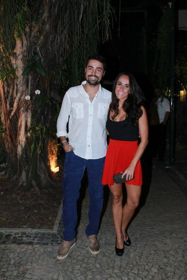 Ricardo Pereira e Francisca curtem festa de Piny Montoro no Rio