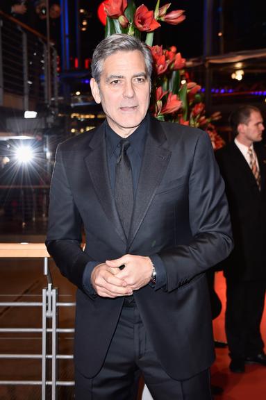 George Clooney em festival de cinema em Berlim