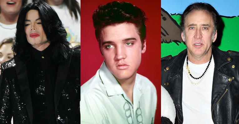 Lisa Marie Presley é ex-mulher de Nicholas Cage e Michael Jackson, portanto ambos foram cunhados de Elvis Presley