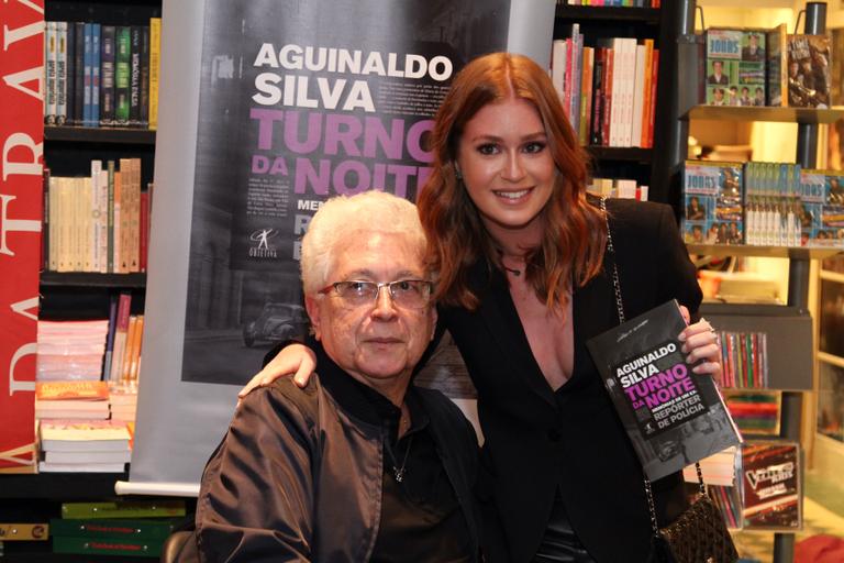 Aguinaldo Silva recebe famosas em lançamento de seu novo livro