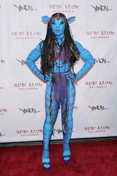 A festa de Halloween de Heidi Klum