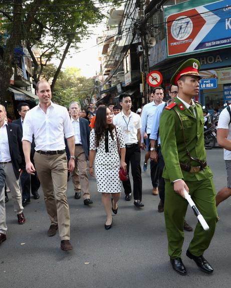 Príncipe William faz alerta sobre extinção das espécies no Vietnã