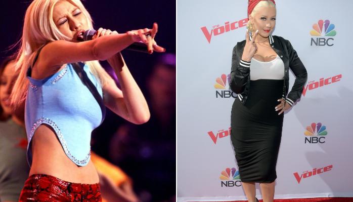 10 celebridades que ganharam peso ao longo dos ano