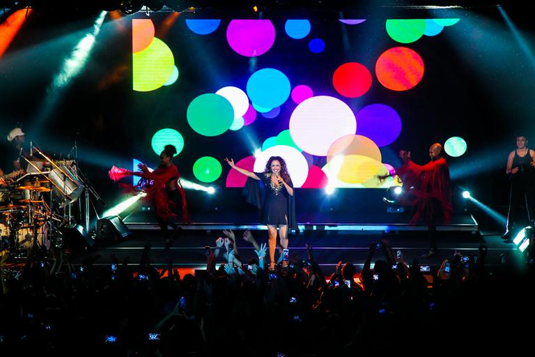 Daniela Mercury se apresenta em São Paulo
