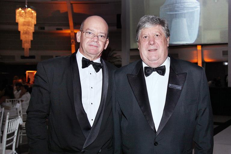  João Nagy, do WTC Events Center, e Fernando Guinato, diretor do Sheraton SP WTC Hotel