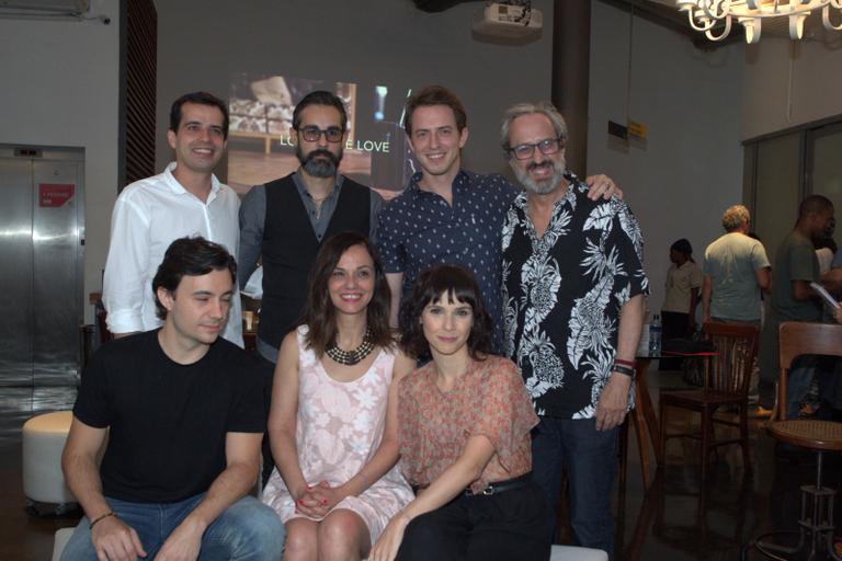 Débora Falabella, Ary França, Rafael Primot, Mateus Monteiro  e  Yara de Novaes